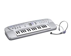 Casio SA-75 Keyboard with Headset Microphone