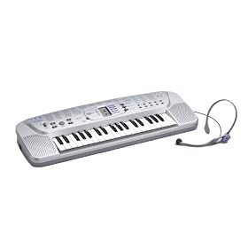 Casio SA-75 Keyboard with Headset Microphone