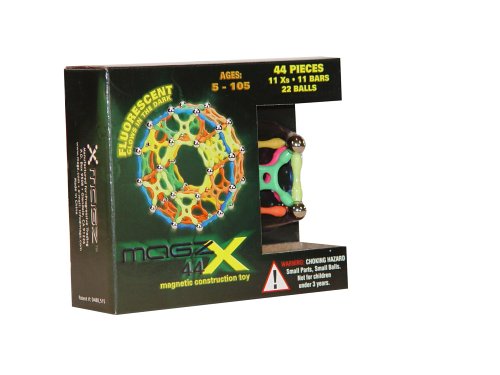 Buy Glow Magz-X 44 Magnetic Construction Kit GMX44