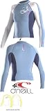 ONeill Womens Long Sleeve Crewneck 5oz Skins / Rashguard, 2XSmall