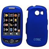 EMPIRE Blue Rubberized Snap-On Cover Case for AT&T Samsung Flight II A927