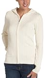 IZOD Women's Cable Hooded Sweater