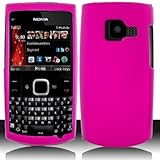 iNcido Brand Cell Phone Rubber Hot Pink Protective Case Faceplate Cover For ....