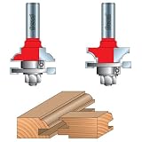 Freud # 99-263 Matched Rail & Stile Router Bit Sets, 1-11/16'' Dia. x 3/4'' H x 1/2'' Sh. - Bead Edge