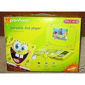 Nickelodeon Spongebob 5-Inch Portable DVD Player