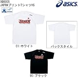 アシックス_x（asics）JAPANプリントTシャツHS ネットプリント