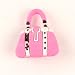 Pink Purse Snap Together Shoe Charms