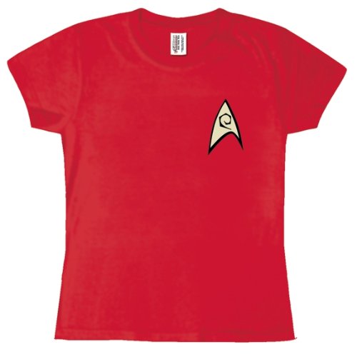 Star Trek - Engineering Uniform Ladies T-shirt Picture