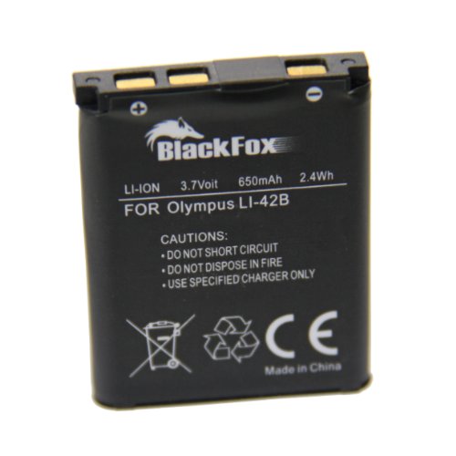 Blackfox BF-42B Li-Ion Ersatzakku Typ Olympus LI-42B/Nikon EN-EL10 (3,7V 650mAh) Preisvergleich