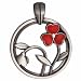 BICO AUSTRALIA JEWELRY (B143) PHOENIX CYCLE - TO WITHER, TO GROW, TO FLOWER - Comes with a Generic 18 inch (to 20in) Adjustable 4mm Black Rubber Necklace.