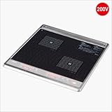 三化工業製 IHクッキングヒーター SIH-B224A-B 2口IH　2極　200V/ブラック