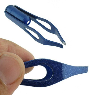 Eyebrow Tweezer with L.E.D. light (DROPLET)
