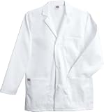 Dickies 31 Unisex Poplin Consultation Lab Coat (XS-2X).