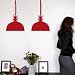 Blik Warehouse Pendant Light Wall Sticker in Cranberry