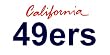 LP-2034 California State Background License Plates - 49ers