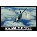Awesomeness Motivational Funny Barney Stinson Quote Print Poster - 13x19