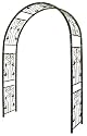 Green Vintage Metal Garden Arbor