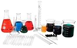 American Educational 7-2000-36 Borosilicate Glass Laboratory Glassware Kit