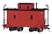 On30 Spectrum Caboose/Lighted, Painted/Unlettered