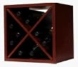 Square Diamond Cube in Tawny Port Laminate