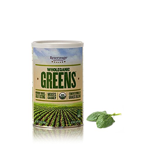 Reserveage Nutrition - Wholeganic Greens, Nutrient Dense Blend, 8.5