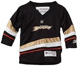 NHL Infant Anaheim Ducks Team Color Replica Jersey - R52Hwbyy (Black, 12-24 Months)