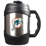 Miami Dolphins 52oz Stainless Steel Macho Travel Mug