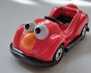 【ユニバーサルスタジオジャパン限定　エルモ　トミカ】　エルモのリトル・ドライブ　エルモのカート