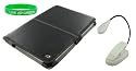 Non-OEM Amazon Kindle DX 9.7 Executive Leather Case with Clip-on Reading Lights