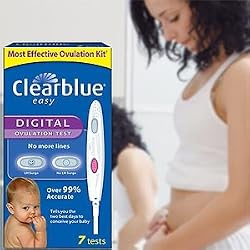 Clearblue Easy Digital Ovulation Test Over 99% Accurate 7 Tests NEW