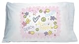 Love, Peace, Bee Happy, Autograph Pillowcase
