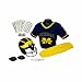 Franklin Sports NCAA Michigan Wolverines Deluxe Youth Team Uniform Set