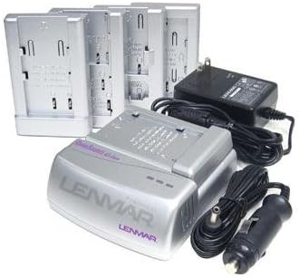 Lenmar BCLC1X3 3.6 Volt-7.4 Volt LI-ION Charger for Camcorder and Camera Batteries