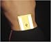 Flexible Magnet for Lower Back! 4 3/4 x 7 1/2 large and flexible magnet, complete with Velcro strips used as friction to hold the magnet in place between belt and skin. Laboratory rated 1600 Gauss of penetrating power. Apply vertically with black surface facing skin.