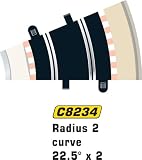 Scalextric - Sport Advanced Track System Radius 2 Curve 22.5 Degree x 2