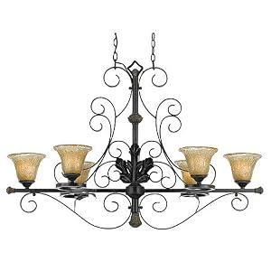 Quoizel Summerhill 6 Light Oval Chandelier by Quoizel