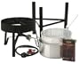 Eastman Outdoors 38098 Country Chef Aluminum Kit with 10.5-Quart Pot, Basket, and Burner