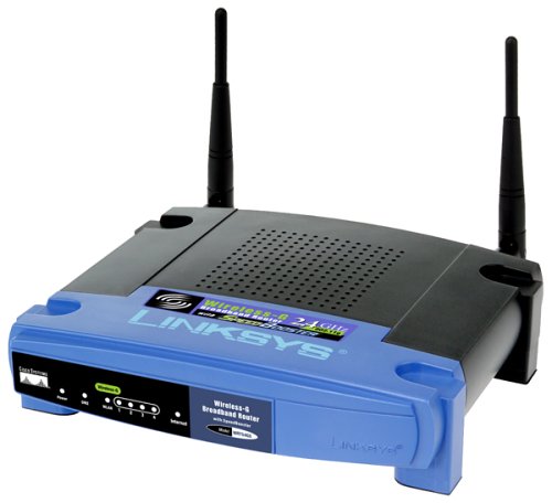 Linksys WRT54GS-DE Wireless-G 54 MBIT Broadband Router mit SpeedBooster