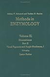 Biomembranes, Part H: Visual Pigments and Purple Membranes, I, Volume 81: Volume 81: Biomembranes Part H (Methods in Enzymology)