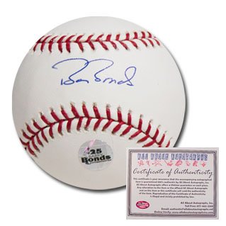 Barry Bonds San Francisco Giants Hand Signed Rawlings MLB Baseball