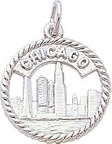 Chicago Skyline Charm by Rembrandt Charms