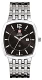 Swiss Military Hanowa Men's Rendezvous 316L Stainless Steel Black Dial Watch #06-5088-04-007