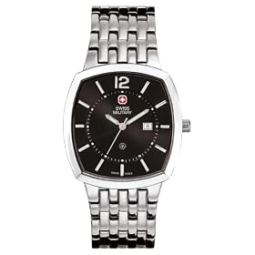 Swiss Military Hanowa Men's Rendezvous 316L Stainless Steel Black Dial Watch #06-5088-04-007
