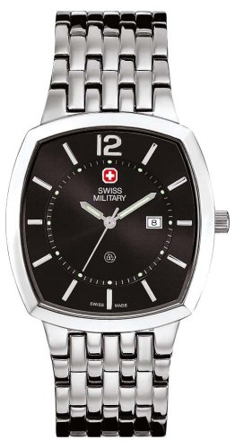 Swiss Military Hanowa Men's Rendezvous 316L Stainless Steel Black Dial Watch #06-5088-04-007