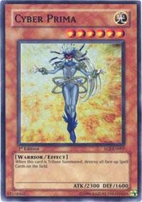 Yu-Gi-Oh! - Cyber Prima (EOJ-EN007) - Enemy of Justice - 1st Edition - Super Rare