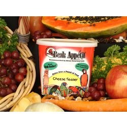 Beak Appetit Cheese Teaser Natural Cooked Bird Food (6.5-oz beak bucket) from Bird Food