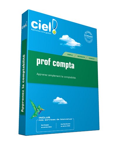 Childrens Toyshop  Logiciels : Ciel Prof Compta pour windows et mac