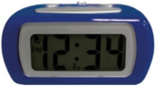Advance Time Technology LCD Alarm Clock, Blue