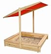 sandkasten mit dach