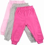 3-Pack Pants in Pink, Medium